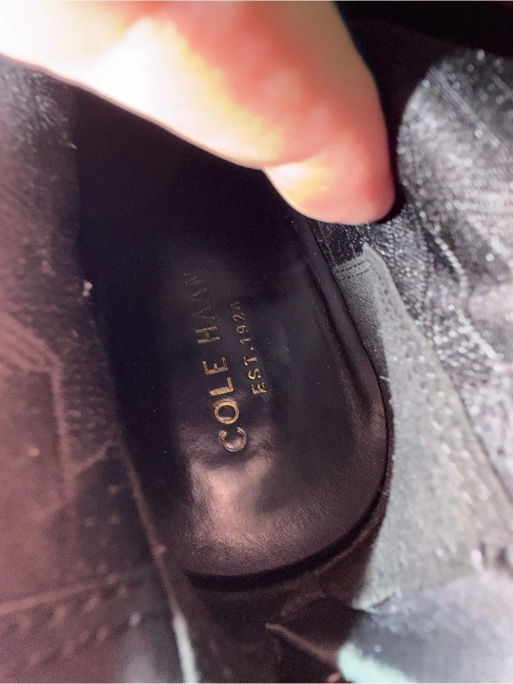 Cole Haan sleek black